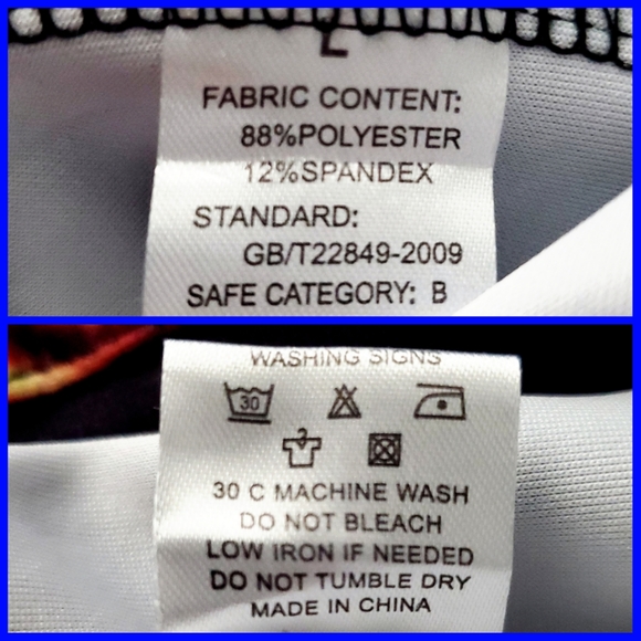 Cats & Pizza Blue Christmas Holiday Sweatshirt, Size Medium/ Large - Picture 5 of 12